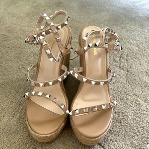 Brand new fashion nova wedges